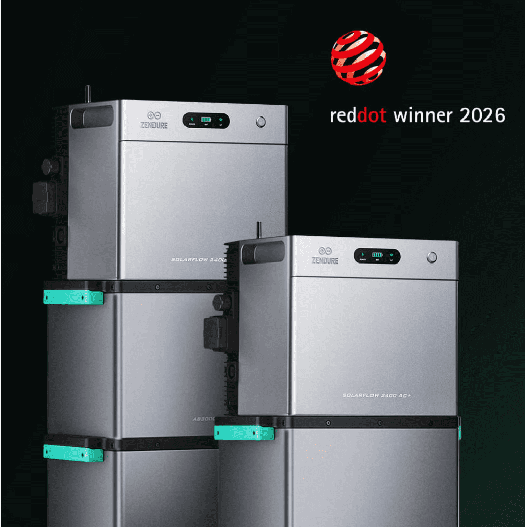 Zendure Solarflow 2400 AC+ winnaar reddot